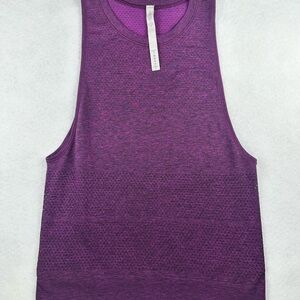 Lululemon Purple Swiftly Muscle Tank Size 4